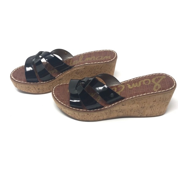 Sam Edelman Raynere Black Wedge Size 7.5 - Picture 4 of 8